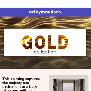 Introducing Our Gold Collection: Luxury at its finest👨‍🎨