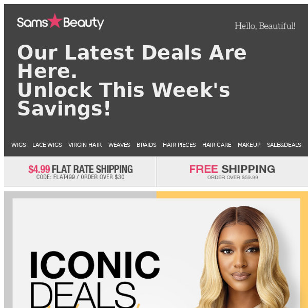 Introducing Iconic Deals Of The Week🤫