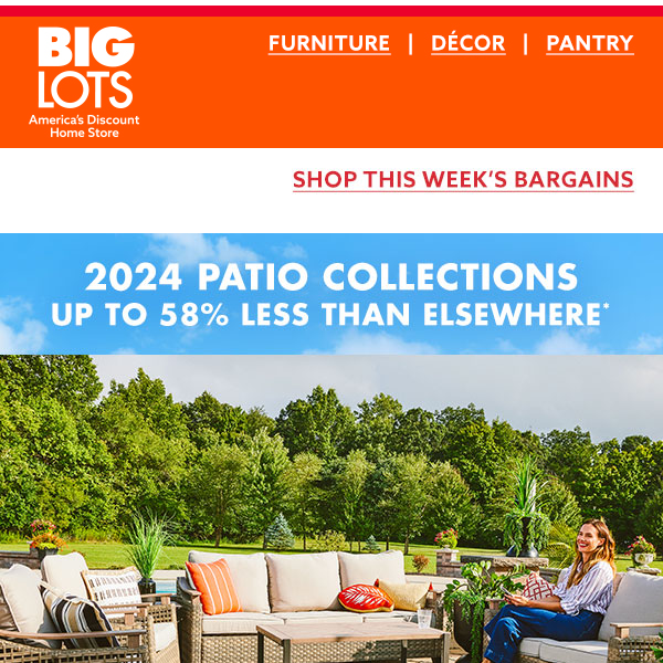 New patio collections are here!