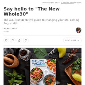 Say hello to "The New Whole30"