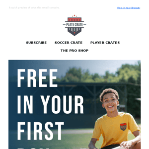 INSIDE: Your Free Pro Tee