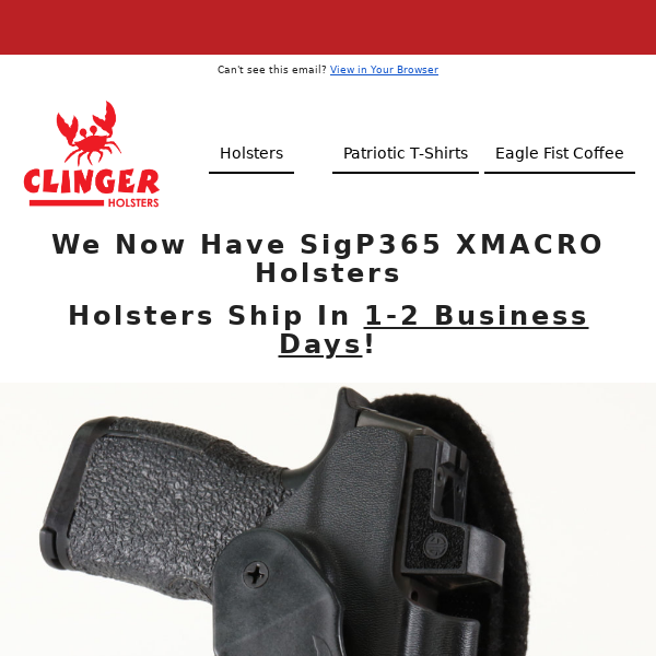 🚚💨 Get Your Holster Before Christmas!