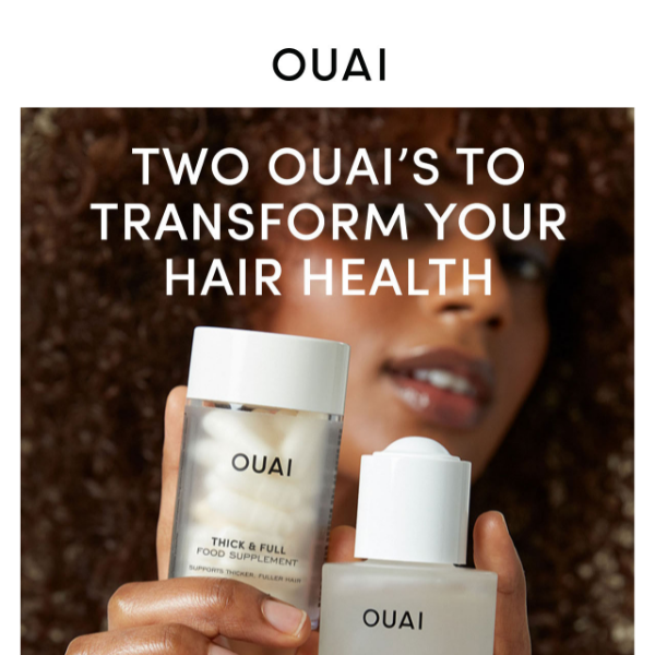 Save 20% with the OUAI To Grow Kit - Ouai Haircare