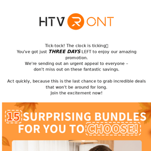 HTVRONT Fans' Giveaway Invitation - HTVRont