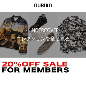 【MEMBERS ONLY 20％OFF SALE】PICK UP BRAND