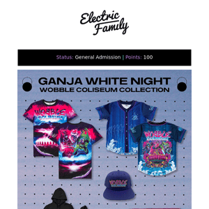 New Ganja White Night merch has landed on the Superstore!