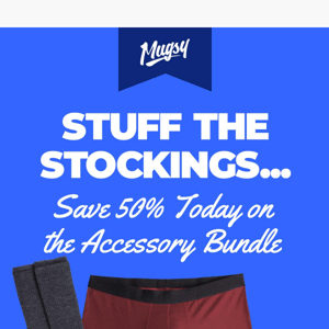 50% off Stocking Stuffers Today!