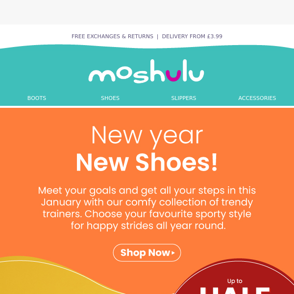 🎉 Save On New Shoes This New Year! 🎉