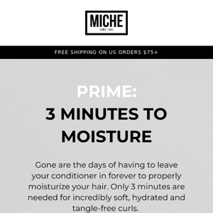 PRIME: 3 Minutes to Moisture ✨