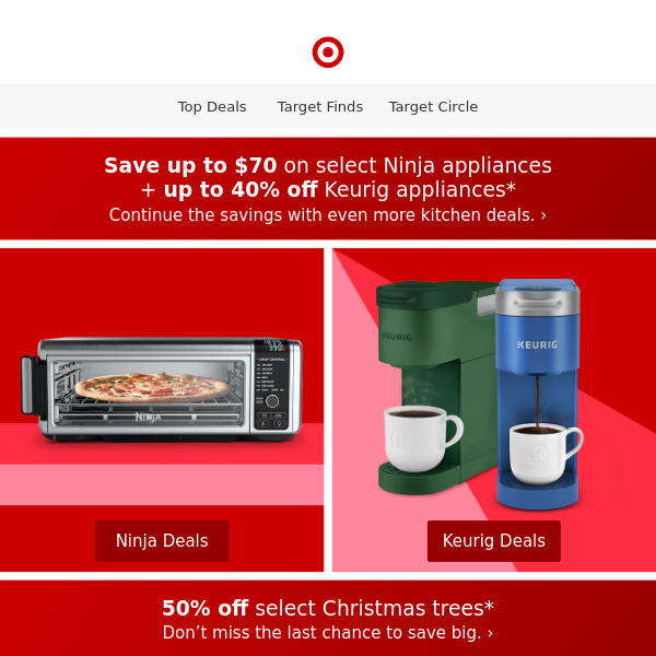 Up to 40% off top kitchen appliances 🚨