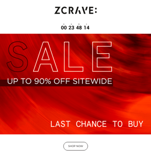 ZCRAVE, Your order is almost complete