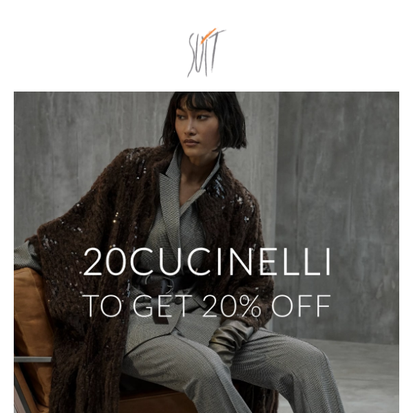 -20% EXCLUSIVE | Brunello Cucinelli - Suit Negozi