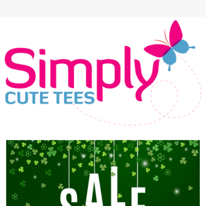 Happy ST. Patrick's Day Simply Cute Tees! ☘