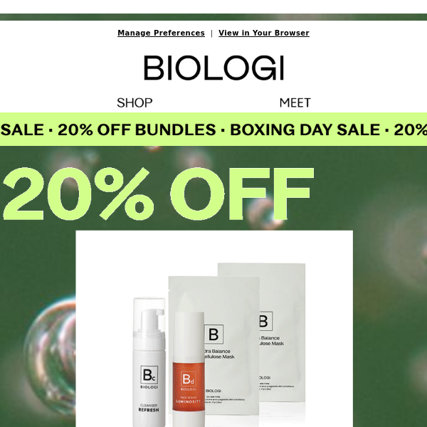 Our BOXING DAY SALE is here!