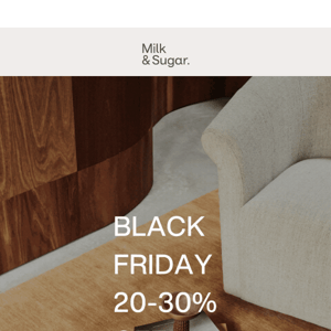 Black Friday Sale now live! Save up to 30%