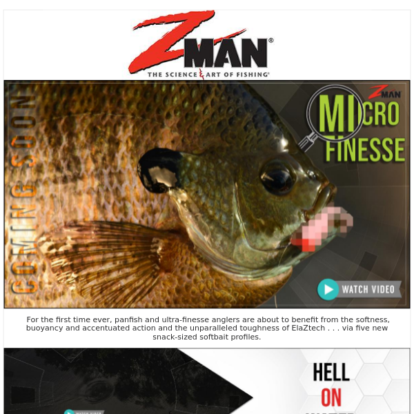 New Micro Finesse BaitZ