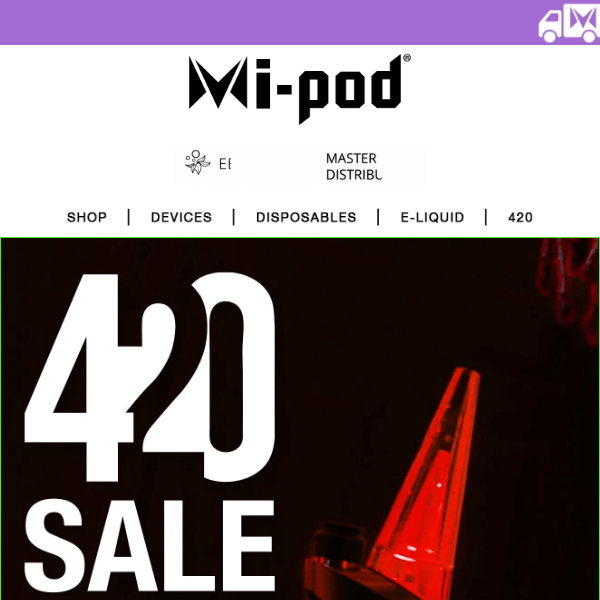 Mi-Pod Online |  420 DEALS | 20% Off | Puffco, CCELL Palm and More