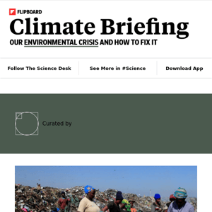 Your weekly climate briefing