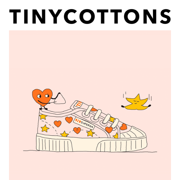 TINY x Superga collab online