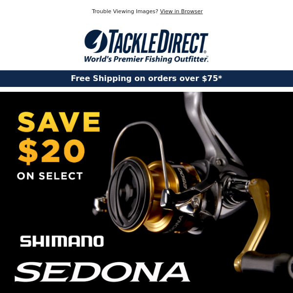 Shimano Sedona FI Spinning Reels - TackleDirect