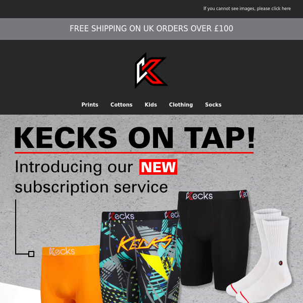 Kecks On Tap, Introducing Our NEW Subscription Service