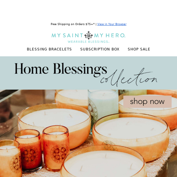 Lumen Christi Candle Collection - VERY Limited Supply - My Saint My Hero