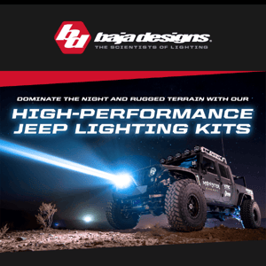 Light up your adventures with Jeep lighting kits🔥