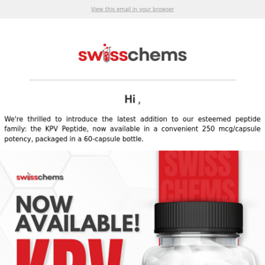 NOW LIVE: KPV Peptide