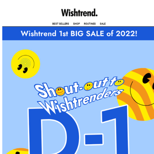 BIG SALE OF 2022 D-1⌛⏰ ARE YOU READY?