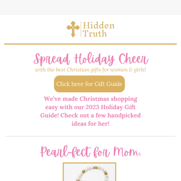 Thinking about the holidays? We're here to help!💓