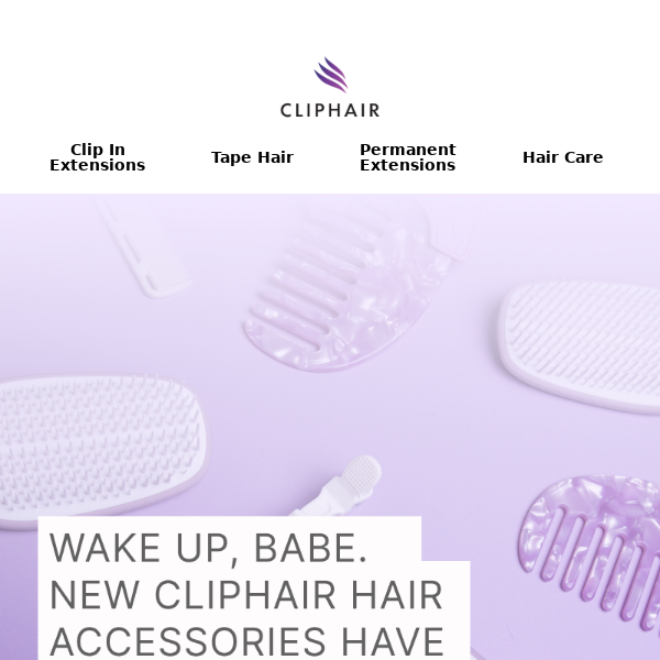 Love Is In The Hair, With Cliphair Hair Accessories!