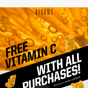 ⏰Final Hours - Free Vitamin C