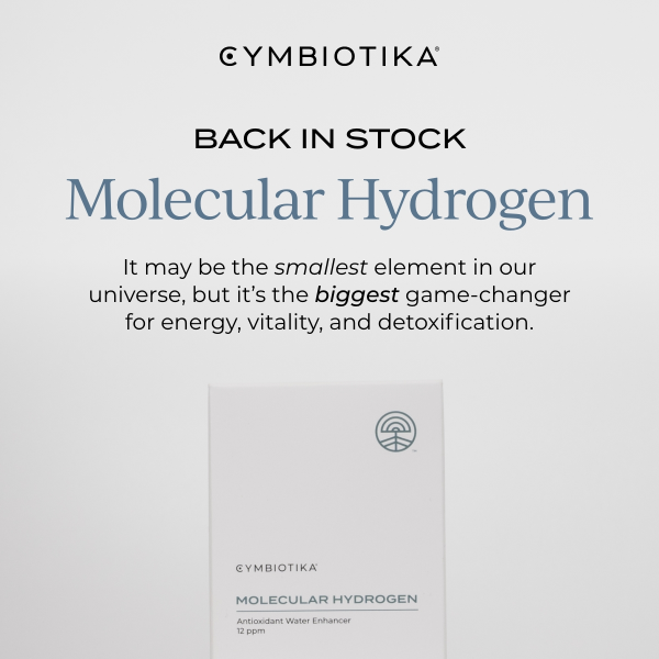 IT’S BACK: Molecular Hydrogen