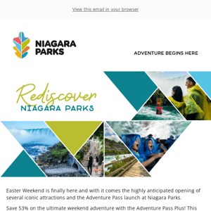 Rediscover Niagara Parks this Easter Weekend!