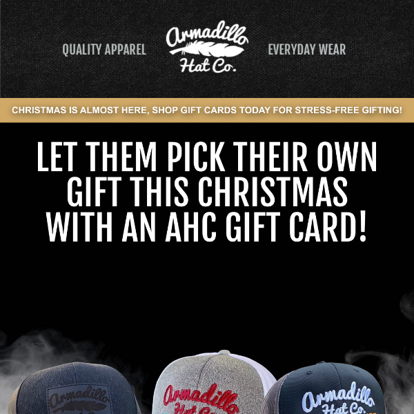 Unsure What To Get Them? Shop AHC Gift Cards for Christmas! 🎁