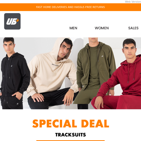 Tracksuits for only 60€ 🥇