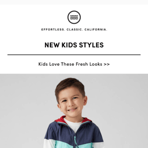 For the Kids: Spring in to New Styles