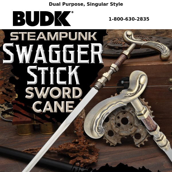 Unlock the Mystique: Steampunk Sword Cane Revealed