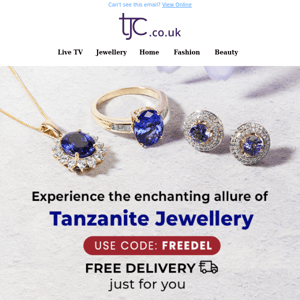 TJC Style, Free delivery on the premium Tanzanite Pieces curated just for you!