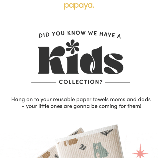 3 reasons every parent needs Reusable Paper Towels!