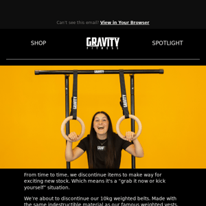 Gravity Fitness Monthly News & Updates