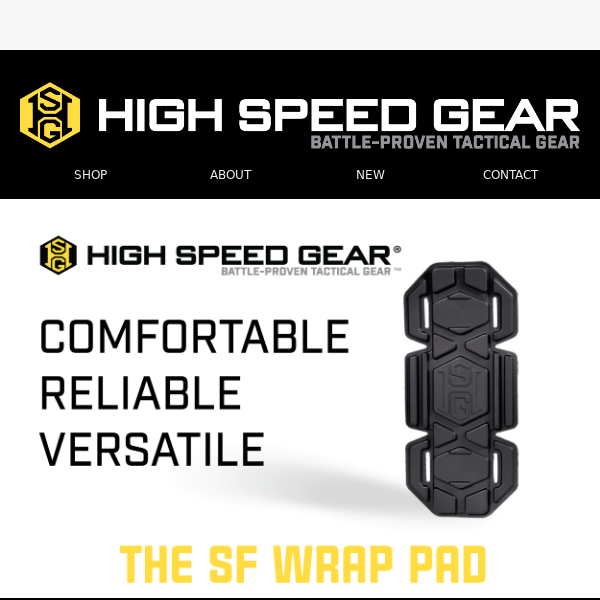 🚨 Introducing HSG SF Wrap Pads - Redefine Comfort!