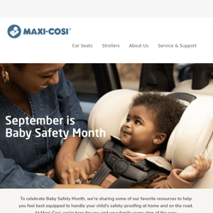 September is Baby Safety Month!