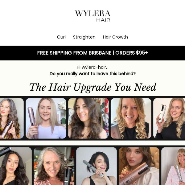 Wylera Hair! Don't forget your welcome gift!