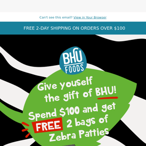 Give yourself the gift of BHU! 🎁