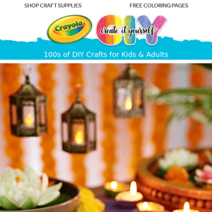 Craft @ Home: Celebrate Diwali