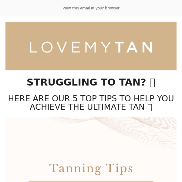 TAN TIP 🤎