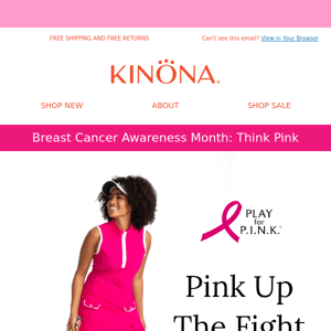 Pink Up The Fight With KINONA