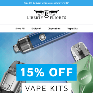 Get 15% off right now!