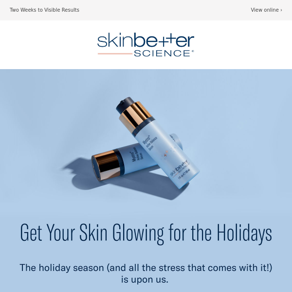 Glowing Skin for the Holidays